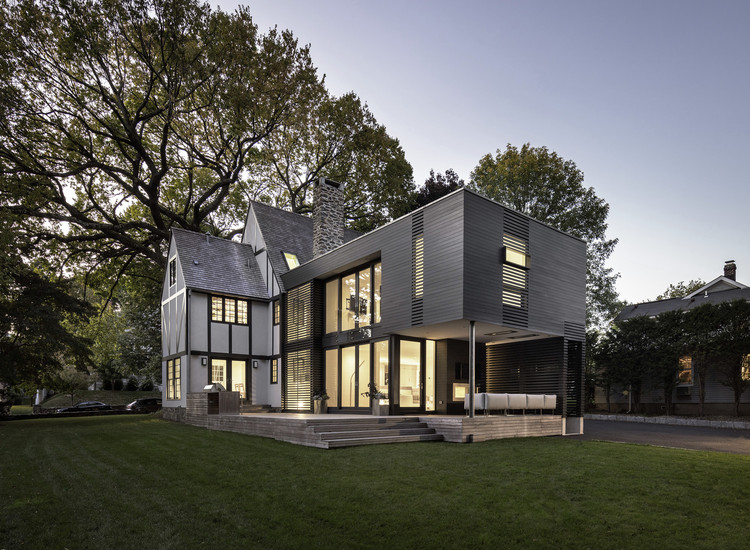 纽约黑麦都铎风格住宅翻新-2