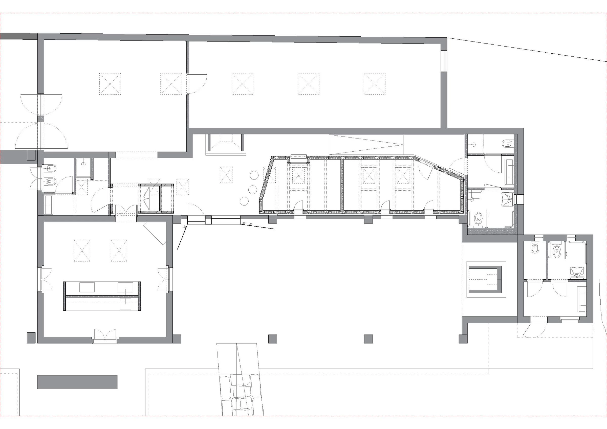 高山徒步避难所改造丨意大利丨Daniele Bonetti Architetto-24