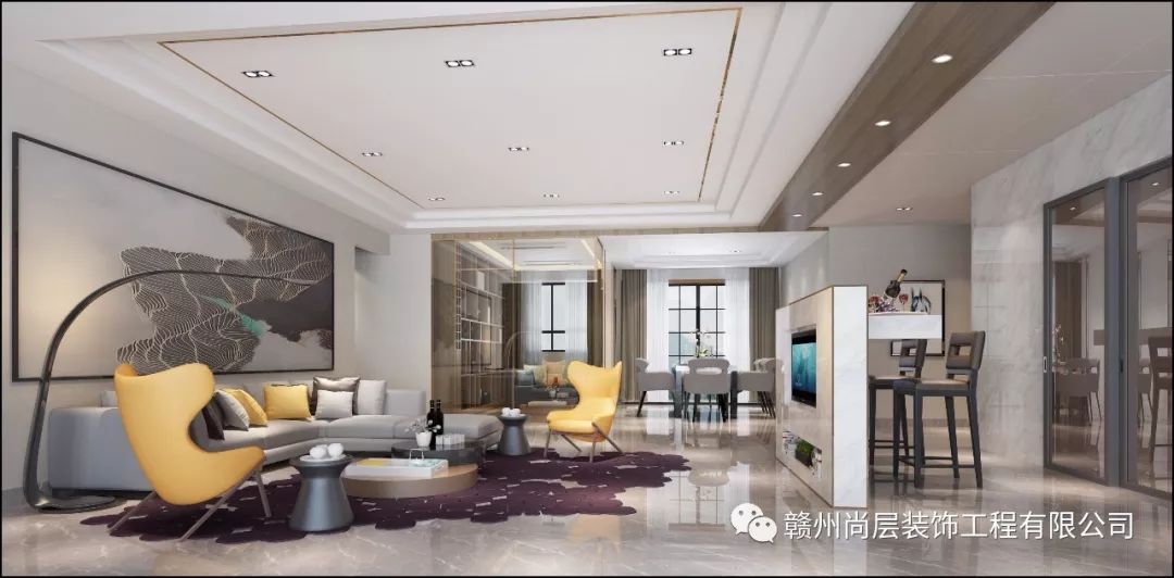 赣州中航城 180 平米大平层设计-12