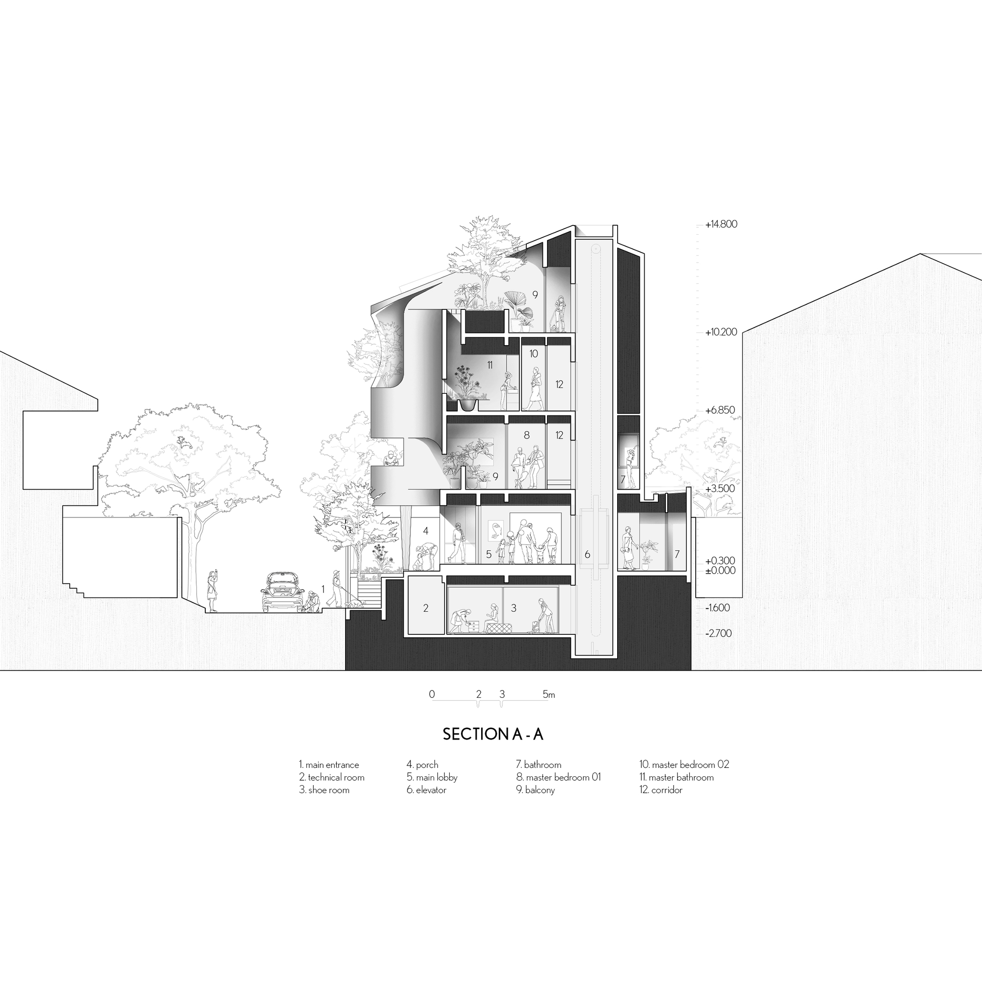 邦的家

注：Bống可能是人名，音译为邦，具体应以实际情况为准 丨越南胡志明市丨23o5Studio-19