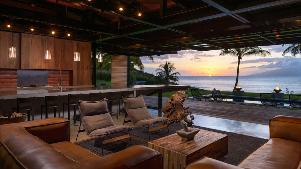 夏威夷海滨一层住宅度假屋丨美国夏威夷丨Kasprzycki Designs,Olson Kundig-20