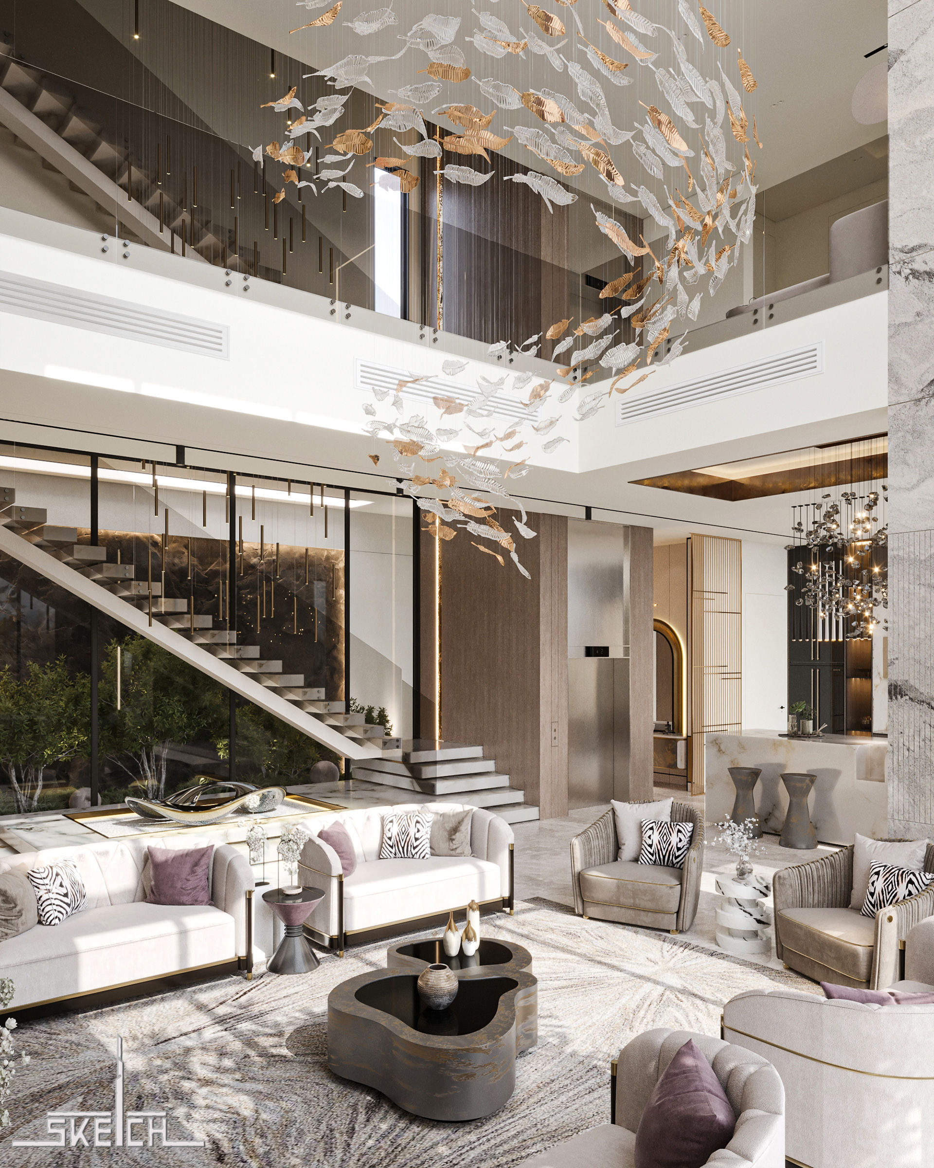 LUXURIOUS VILLA DESIGN（豪华别墅设计）丨SKETCH CONSULTANTS CO.-16