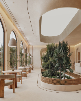 里瓦克咖啡店丨沙特阿拉伯丨SAHER ALSAYED & SARAH SEDKY