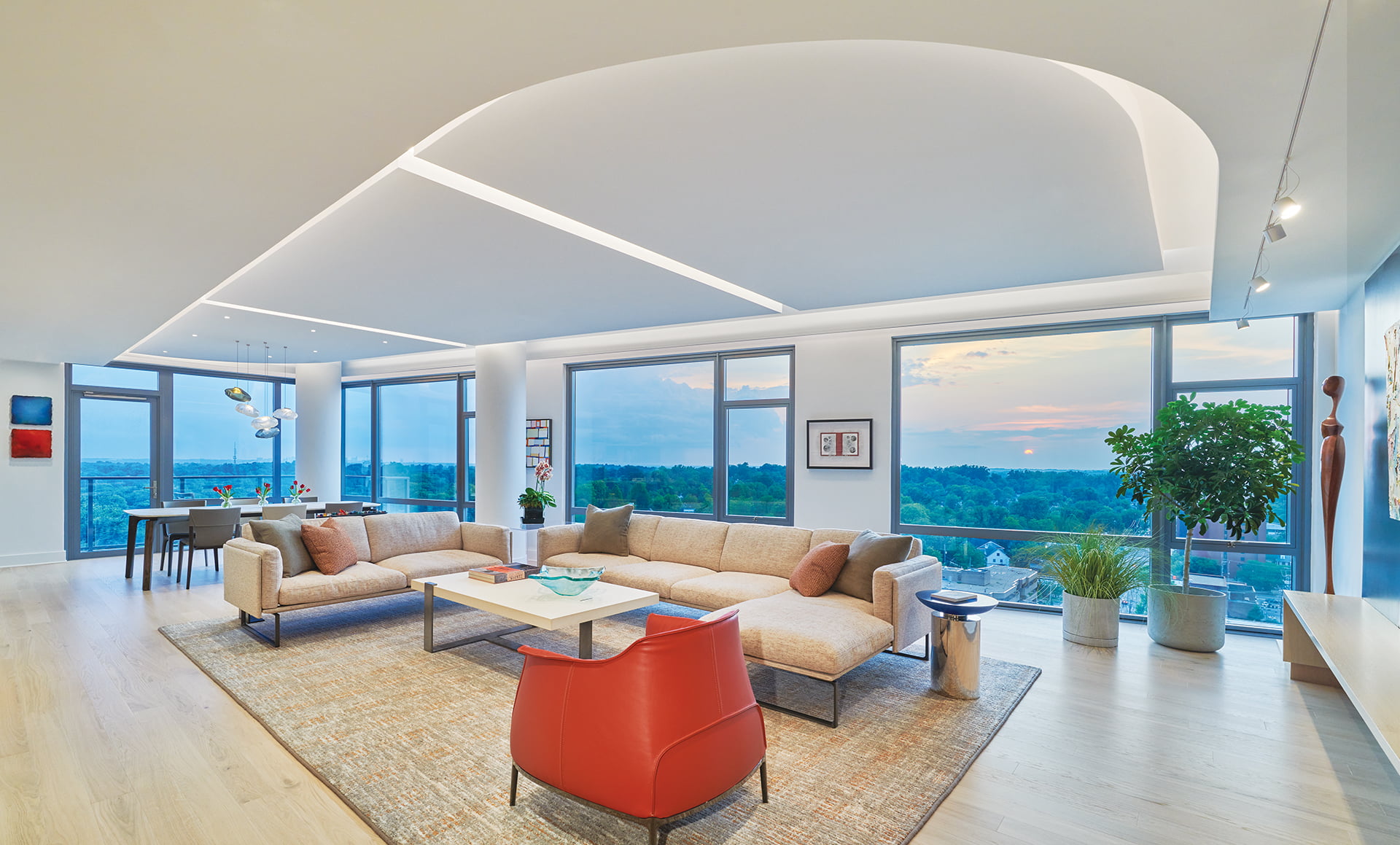 Sky High  贝塞斯达公寓翻新丨马里-12