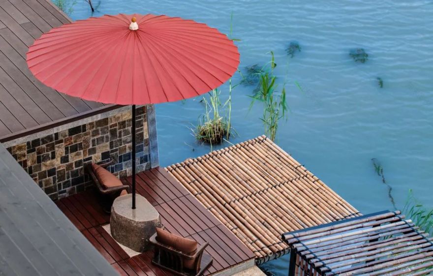 汐留屋私汤临湖丨中国苏州丨海墁设计-36