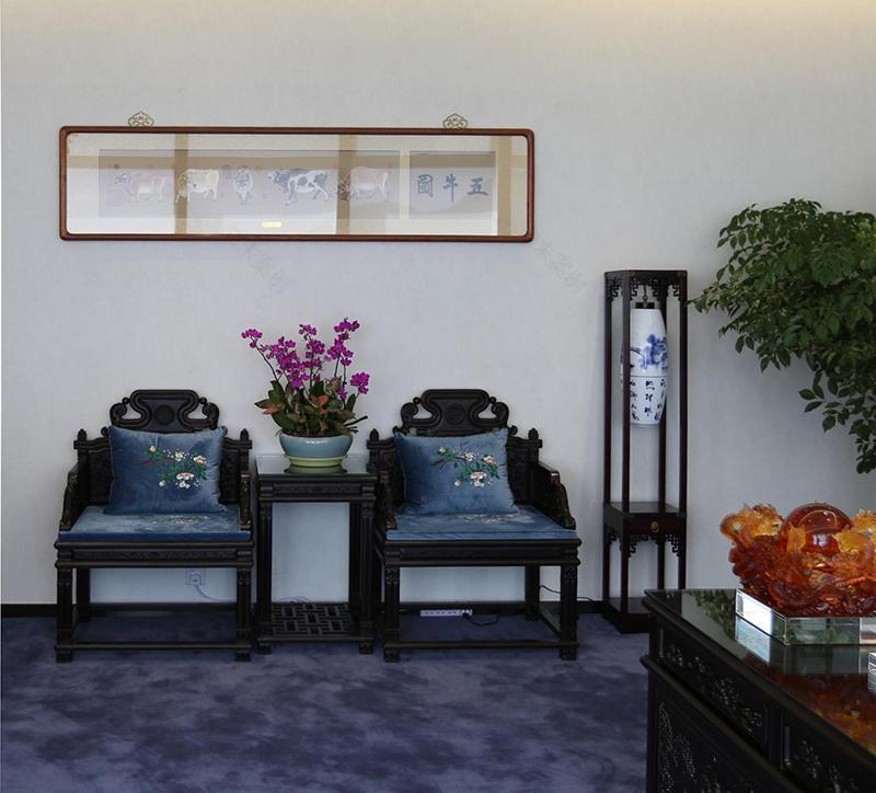 香港 ICC 中投国际控股新中式风格办公空间设计-33