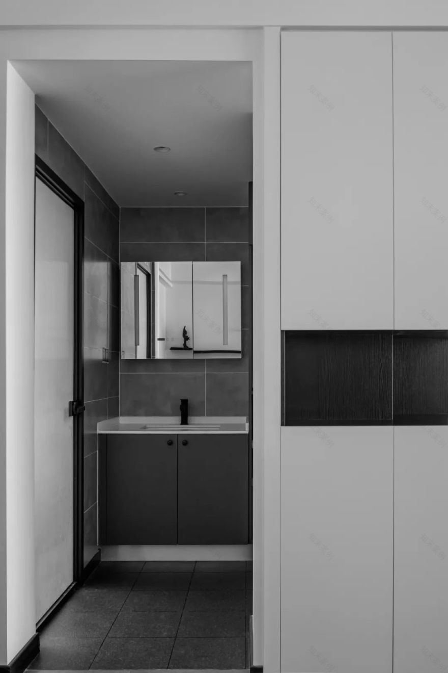 高级黑+留白,去繁就简的秩序空间 | 宏福樘设计-35