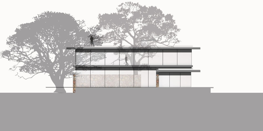 巴西 Labcity 设计工作室打造的原生态石墙住宅-48