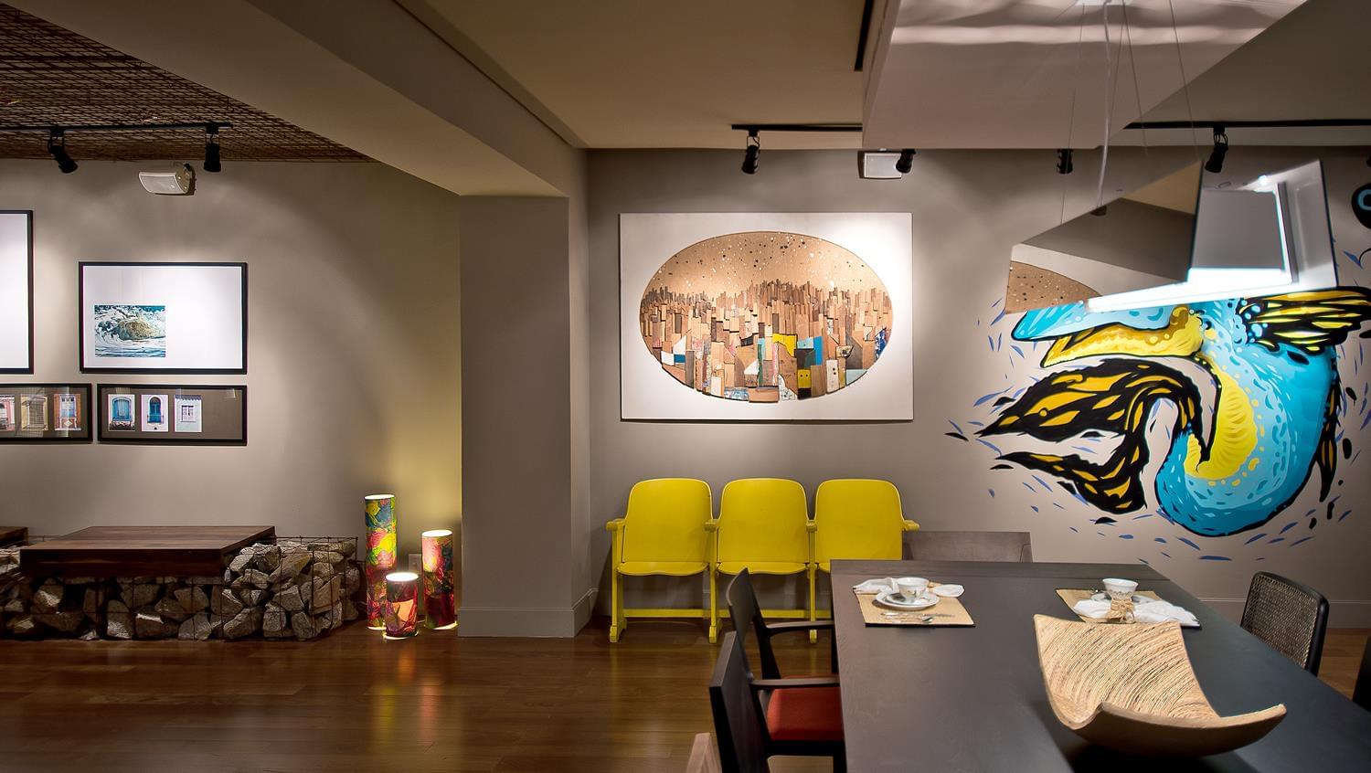 圣卡塔琳娜州 Catarina Põe à Mesa 公寓-8