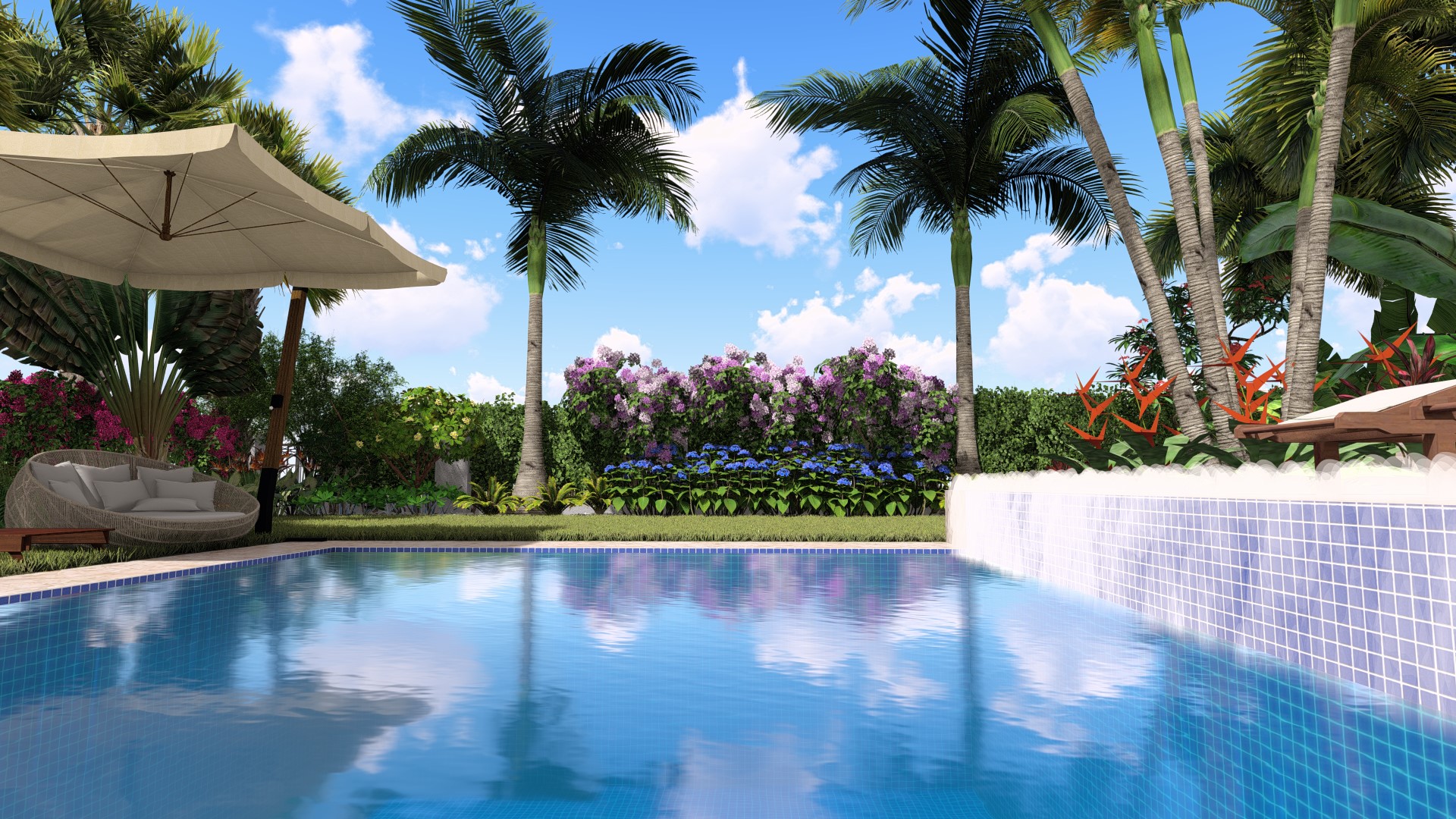 郁郁葱葱的局部花园丨Amr Emara-11