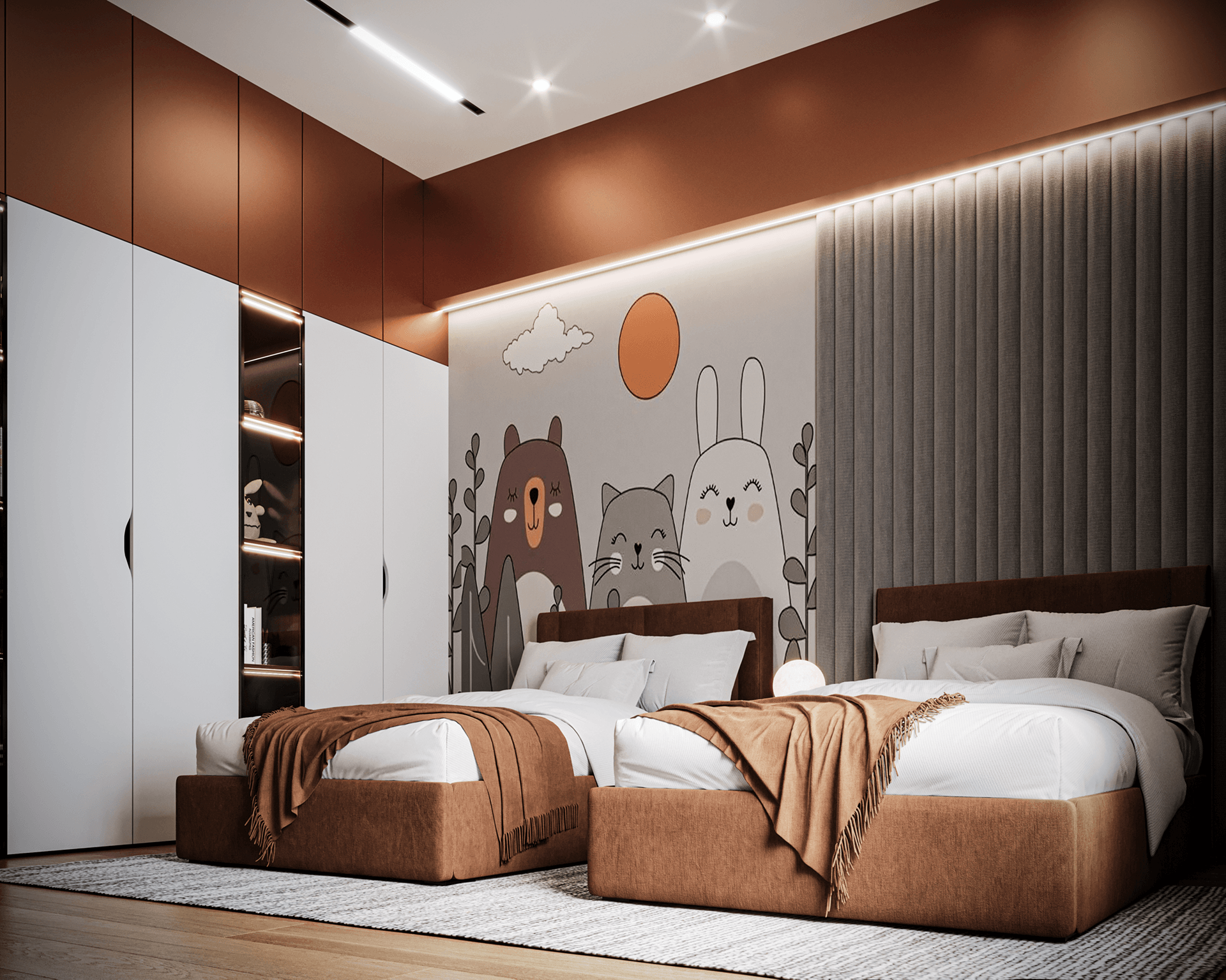 女孩卧室丨埃及丨Basic studio Desgins-14