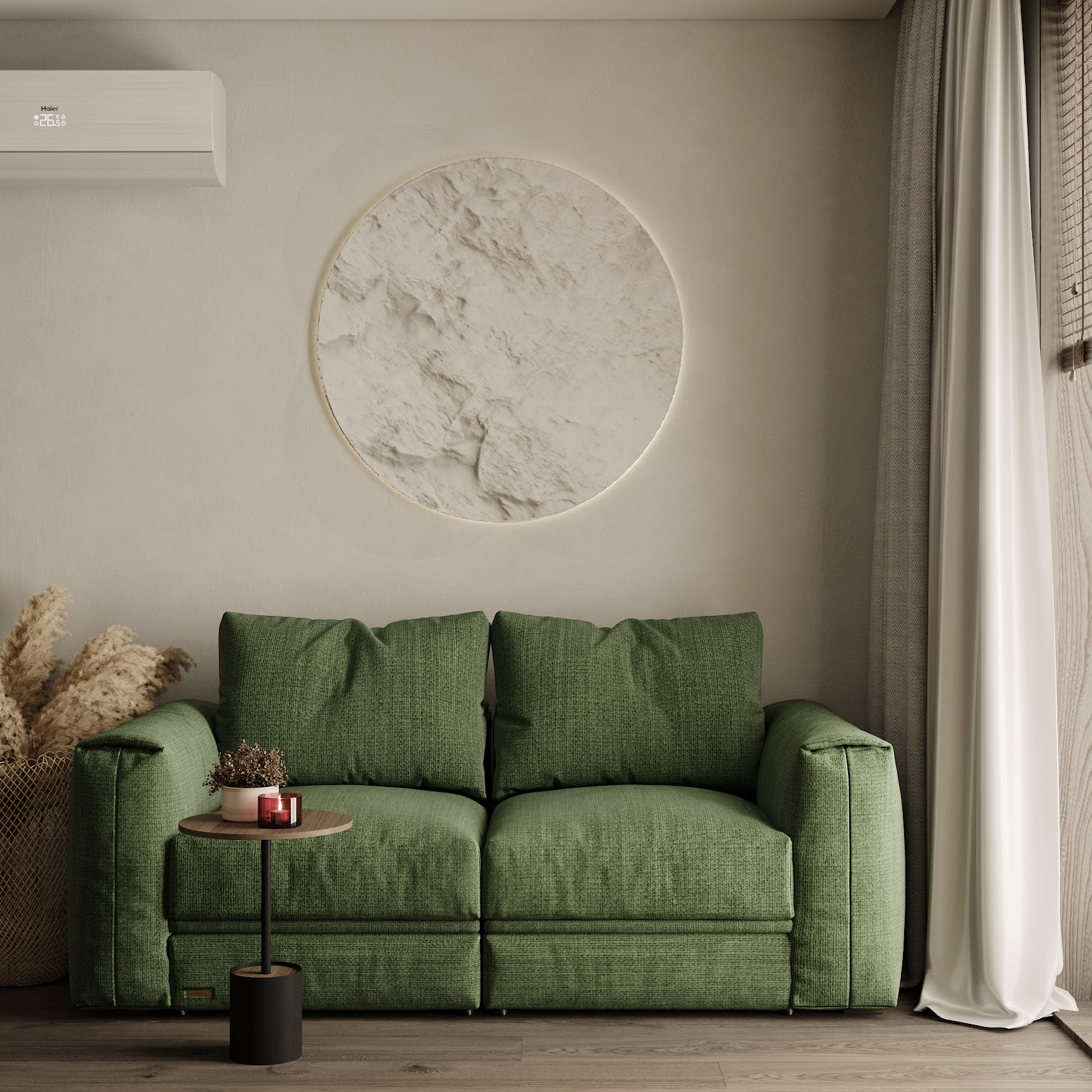 深绿色内饰丨UkraineTernopil丨JUST ART Design-21