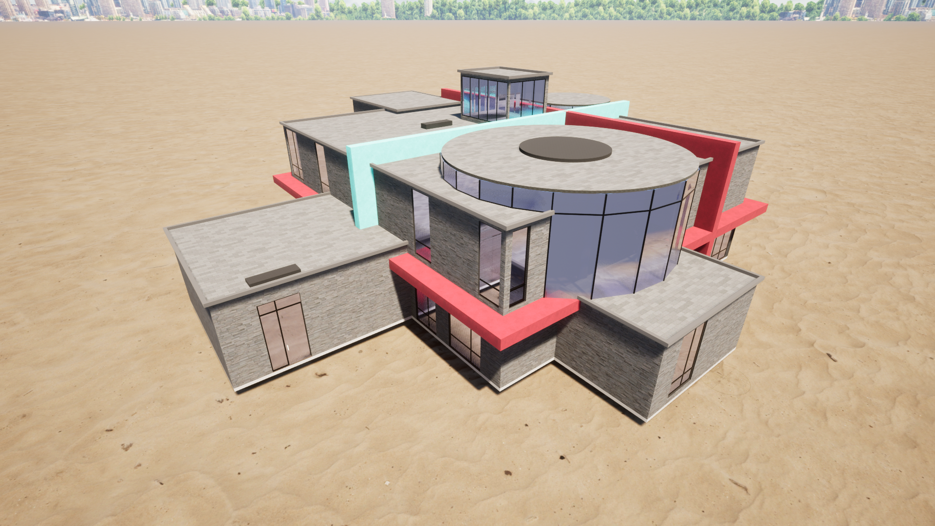 Rectangles and Circles | Modern Villa-0