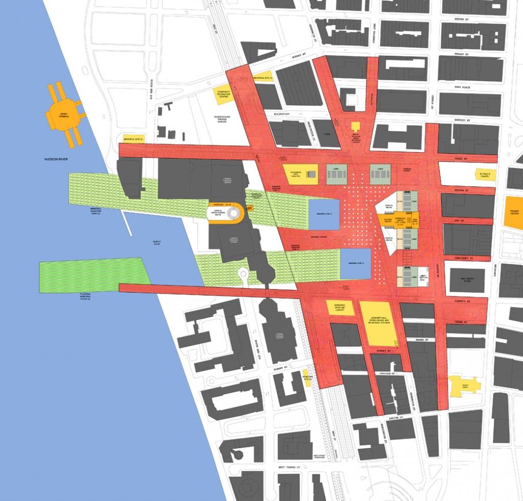 World Trade Center Memorial Square Competition Richard Meier-13