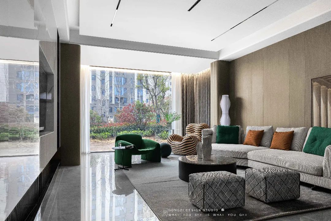 《栖》 现代极简艺术住宅设计丨东子设计事务所-23