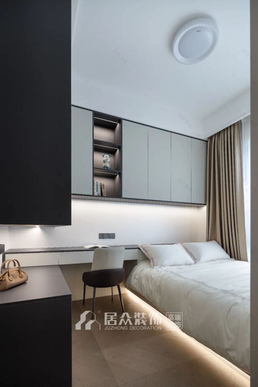 【居众实景作品】宝能城花园150㎡现代意式风:简约之处尽显优雅格调-83