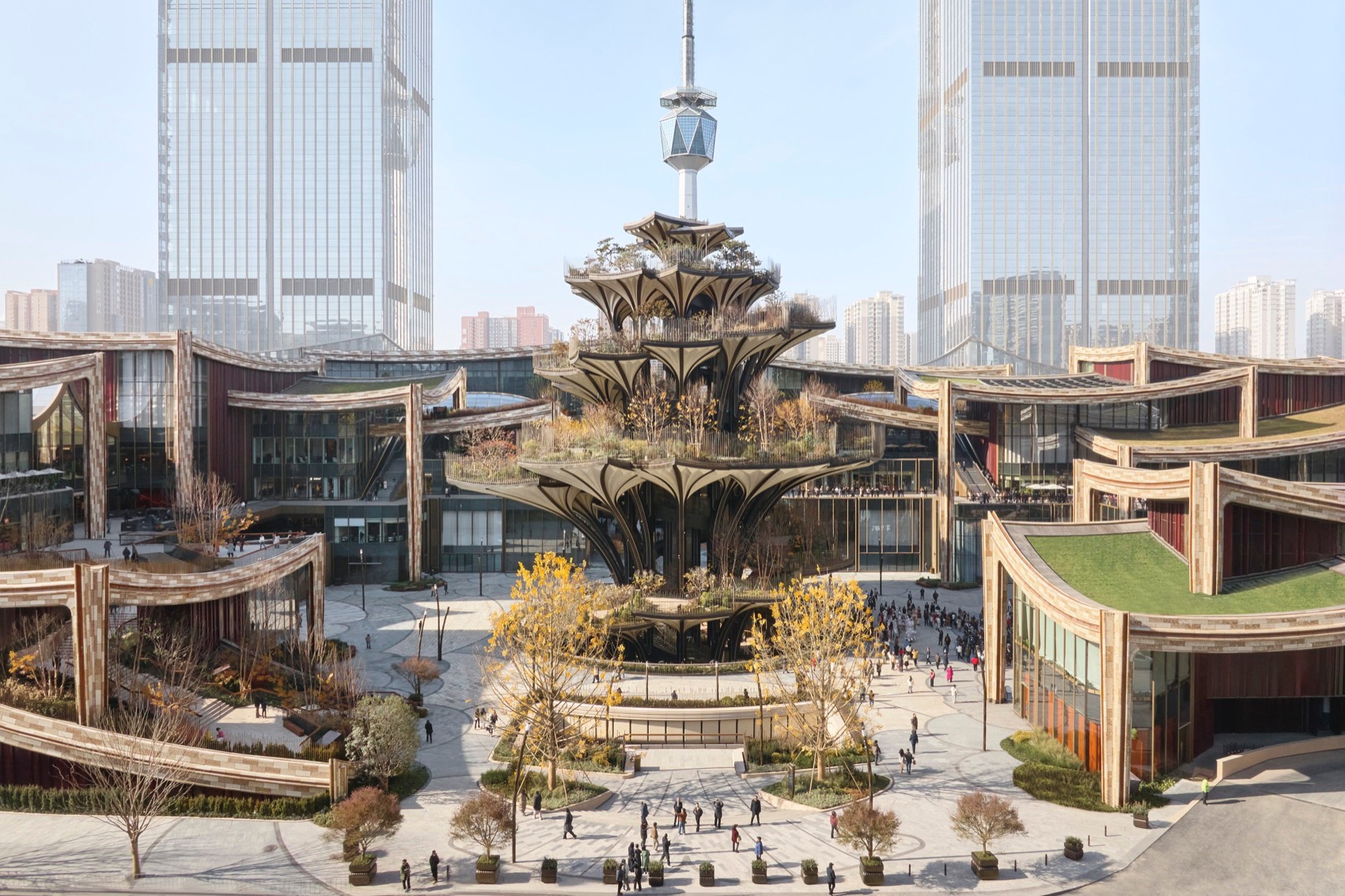 西安CCBD（中央文化商务区）丨中国西安丨Heatherwick Studio-3