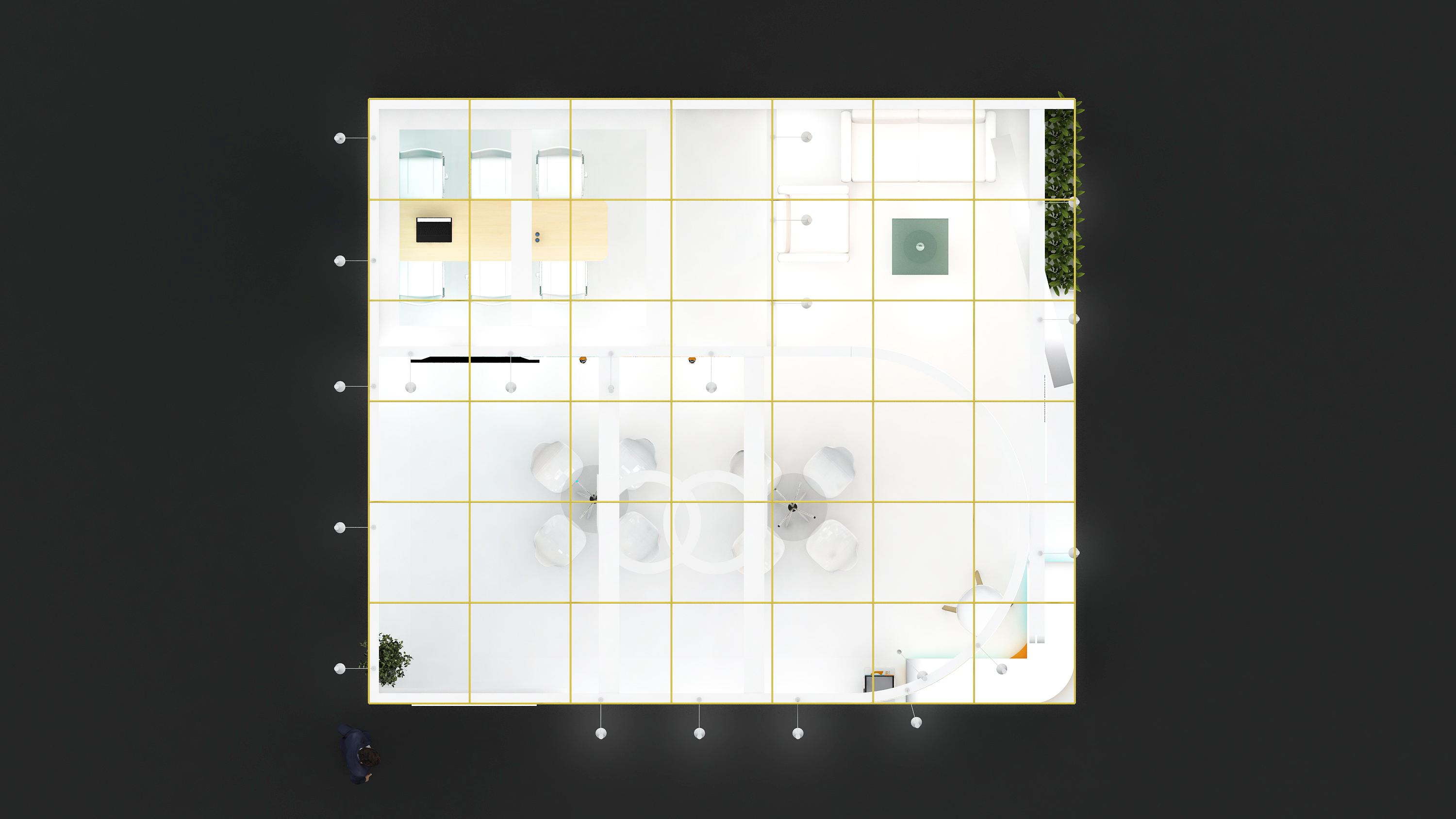 PHARAMA ACCESS 7X6M STALL DESIGN IN DUBAI-8