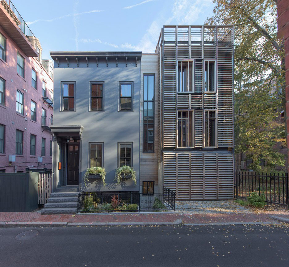 波士顿两种立面风格的住宅丨SAS Designbuild-28