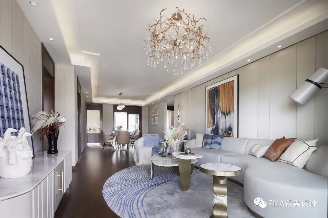 武汉 142㎡样板房丨中国武汉丨EMA 轶美设计-10