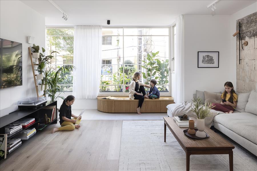 特拉维夫94平米五居室全面翻新设计丨以色列特拉维夫丨室内设计师Chan Shadmi-9