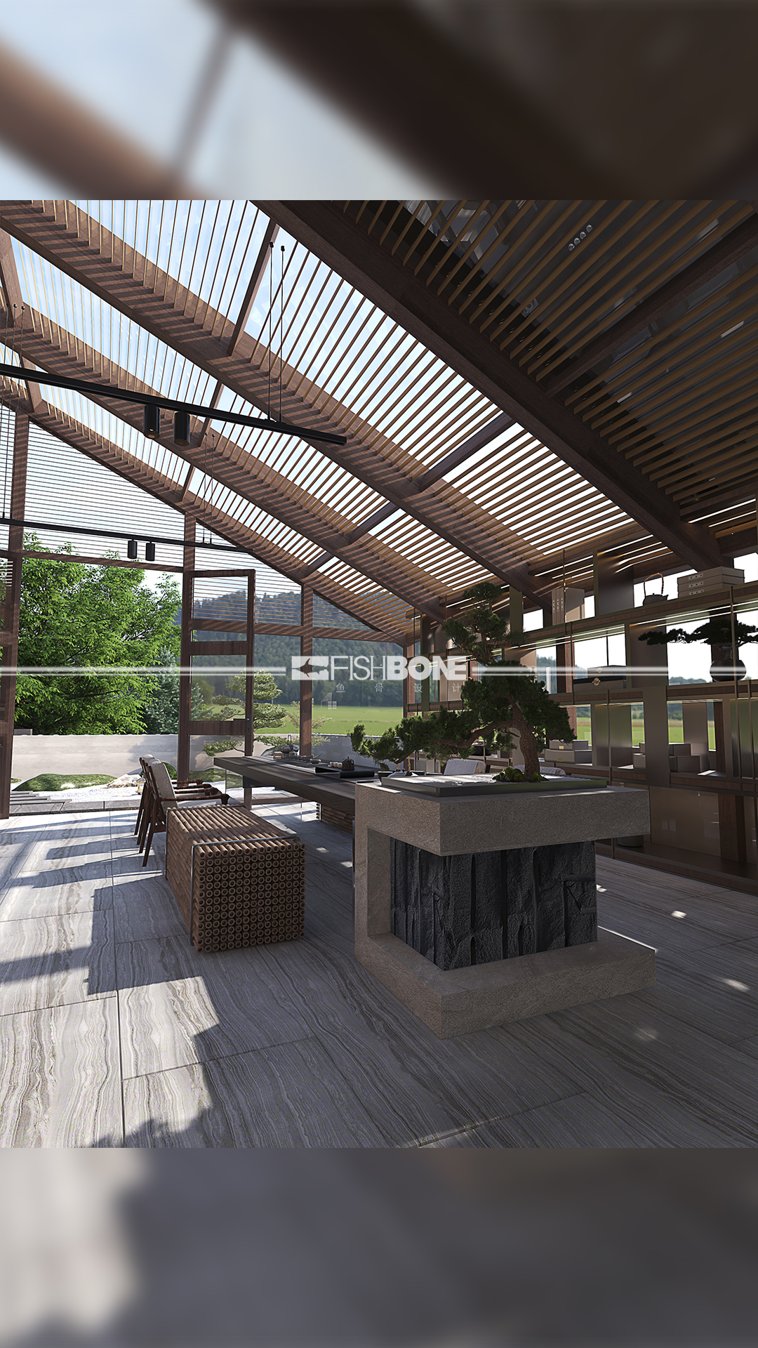 曲靖营销中心室内设计丨中国曲靖丨鱼骨设计-12