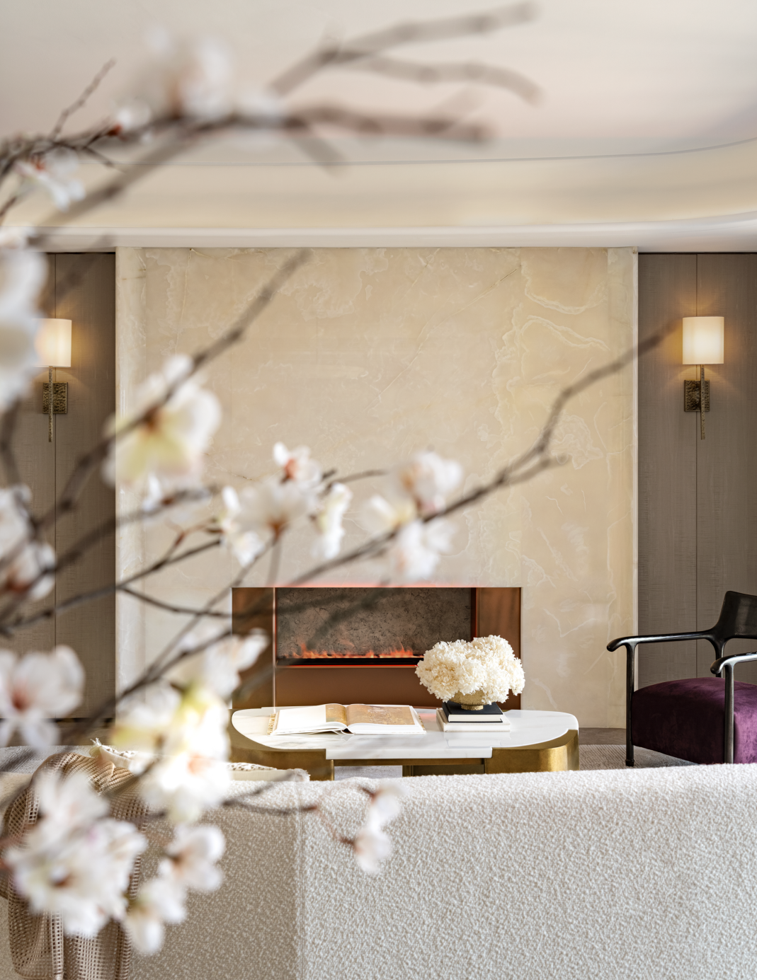 诗意空间设计 | 深圳鹏瑞鹭璟府展示样板间-12