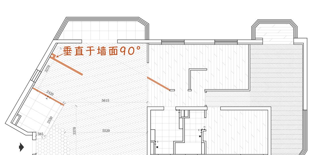 平层异形空间改造丨JORYA 玖雅-23
