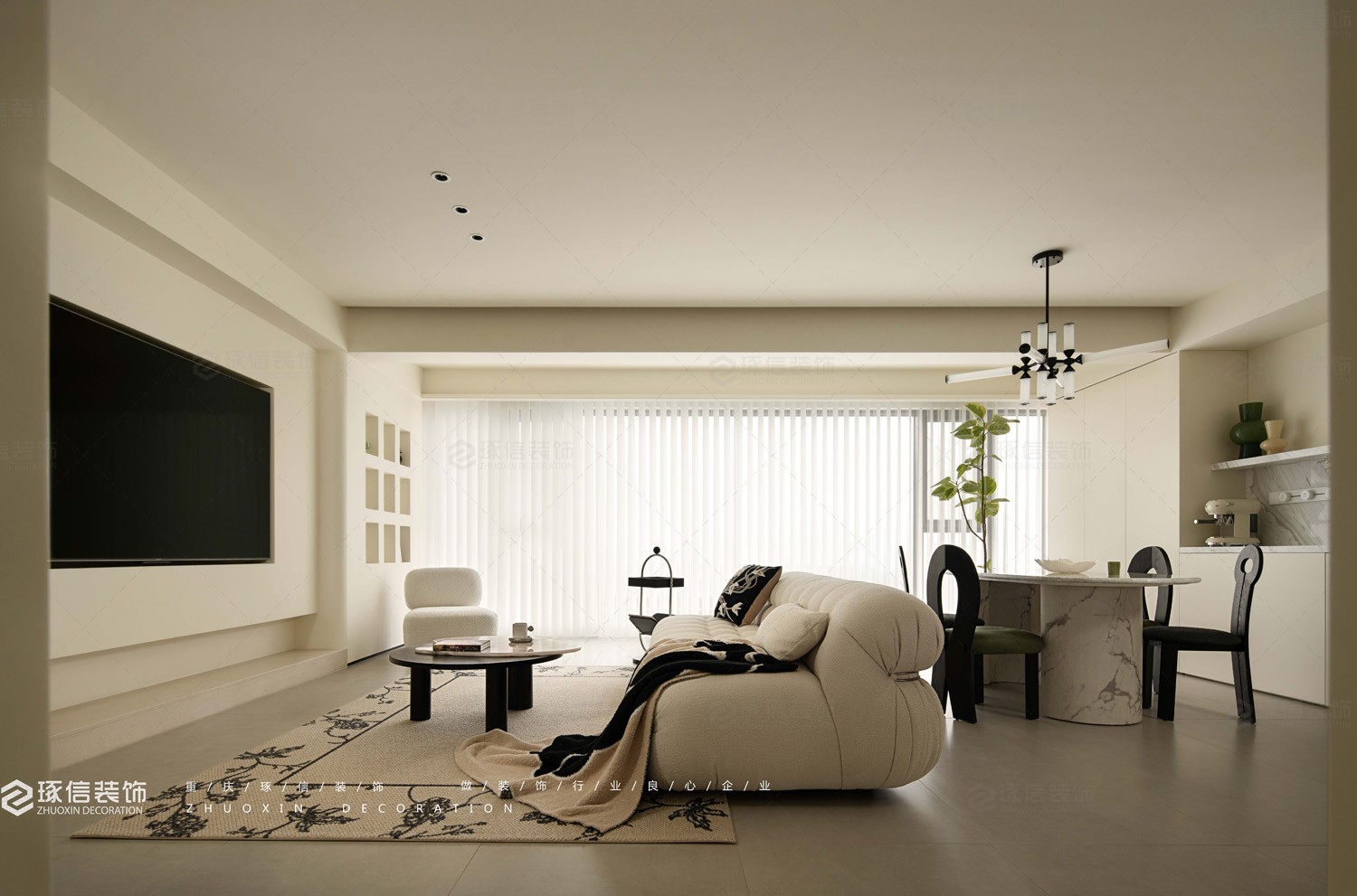 124 平奶油治愈家丨琢信装饰-8