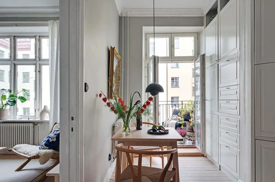 35㎡高颜值小公寓设计-13