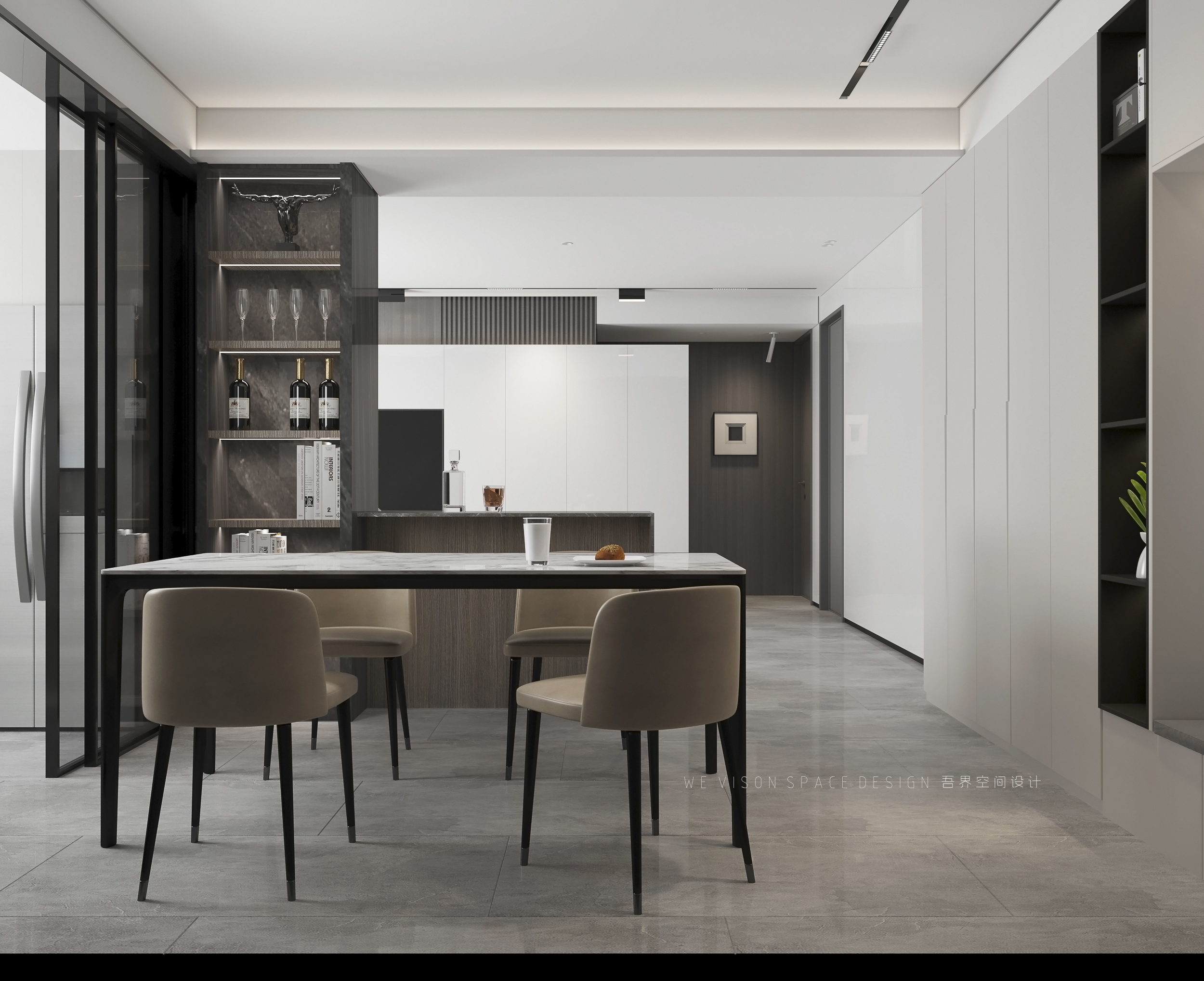 星月城 126㎡现代中式雅居，齐芳于衡打造吾界空间设计-7