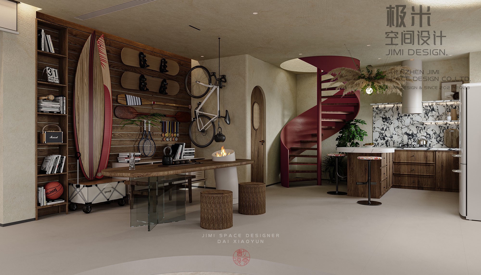 春沐园小镇空间设计丨极米空间设计-34