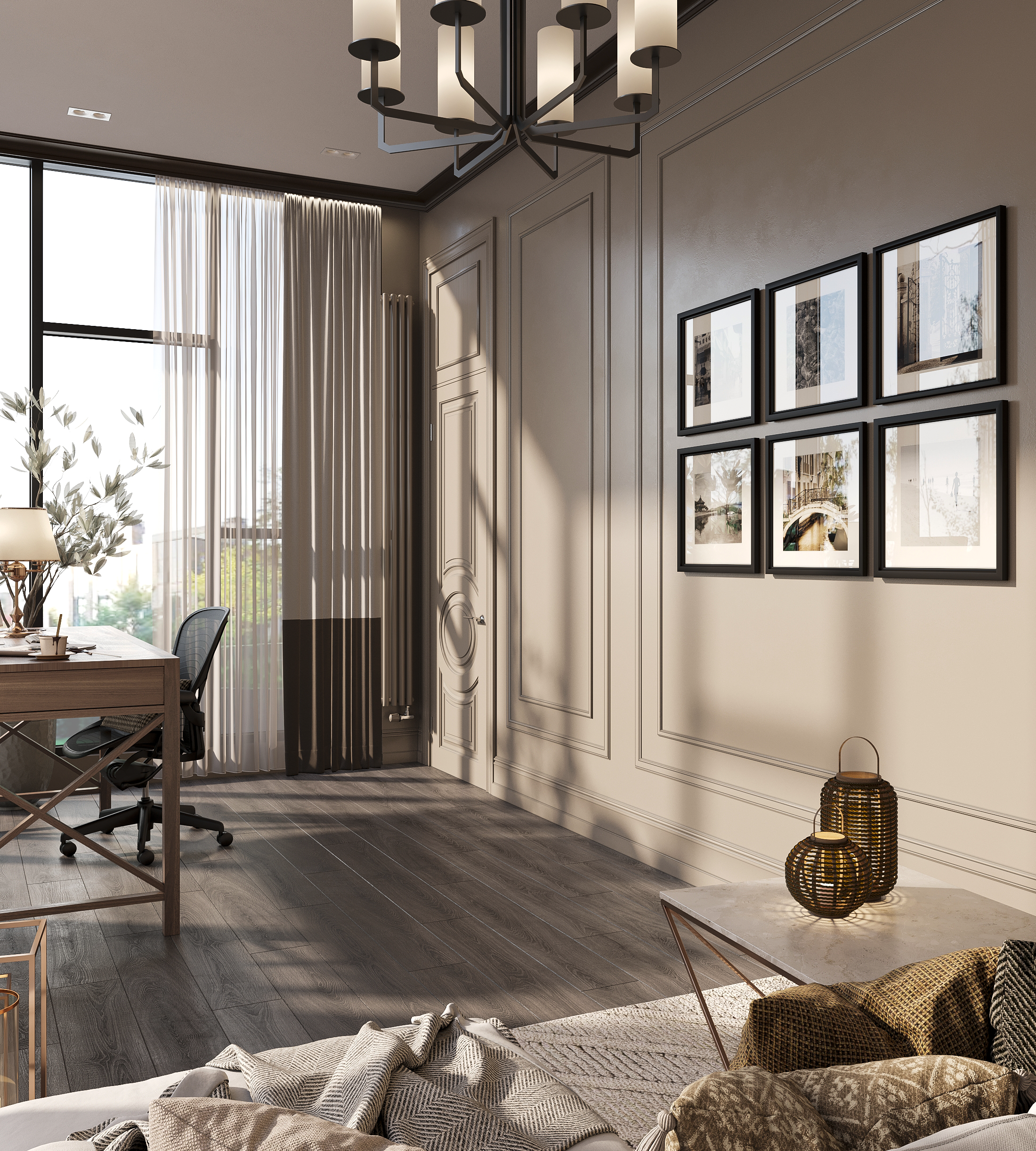 三层联排别墅设计-3