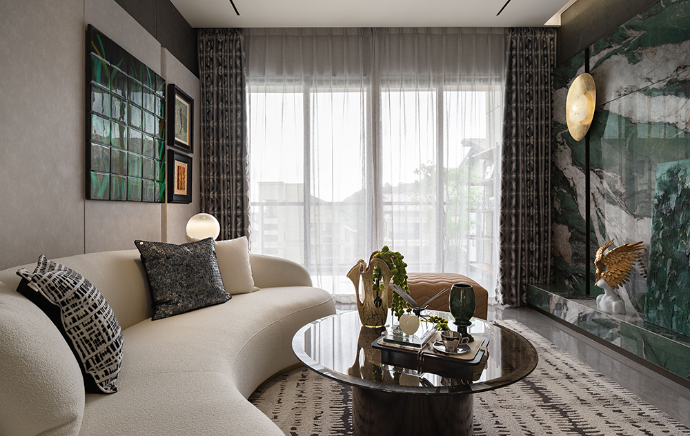 海南万宁依山云锦160m²样板间丨中国海南丨上上国际（香港）设计有限公司-6