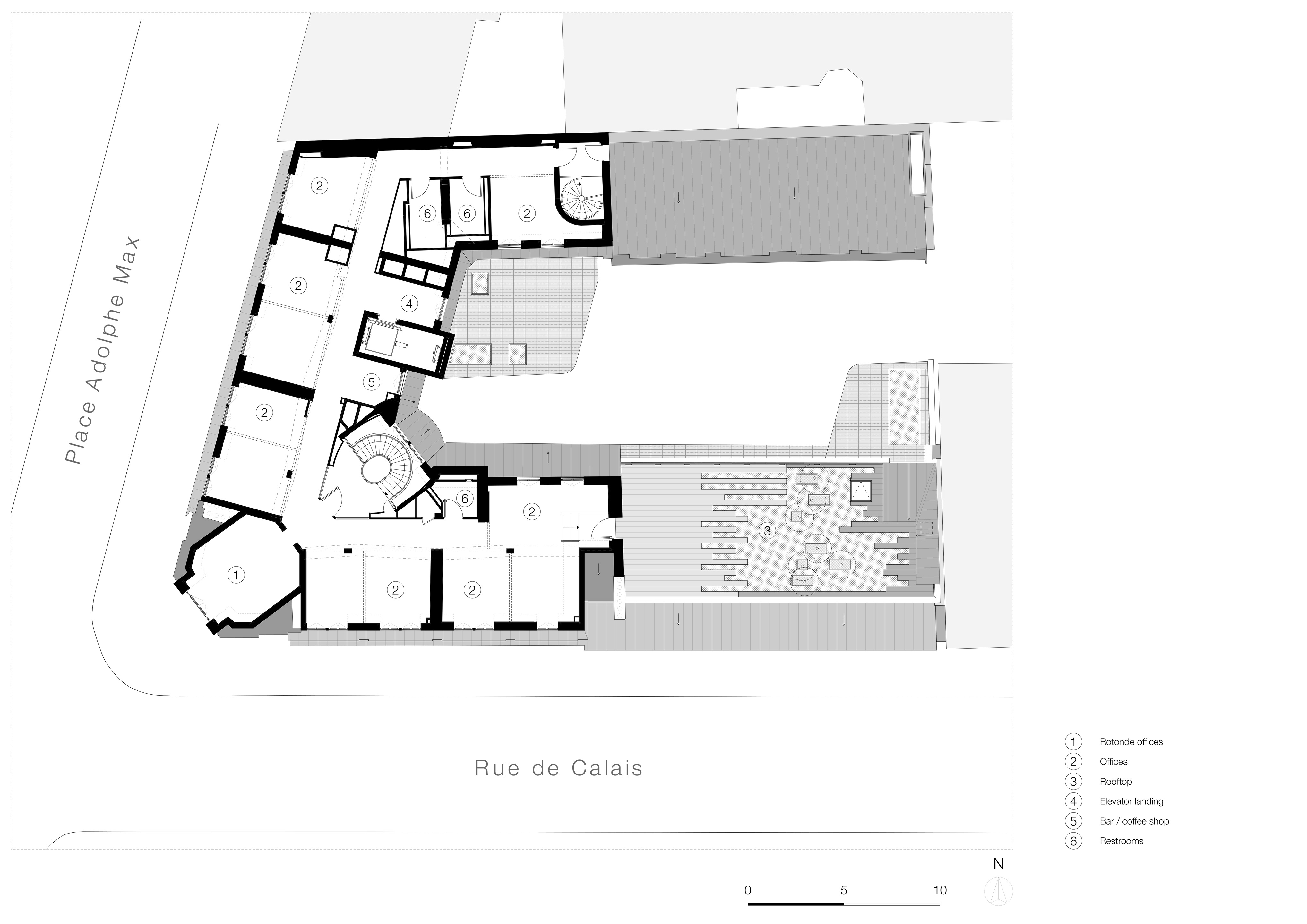 巴黎 9 区办公楼翻新丨法国巴黎丨Palissad-42