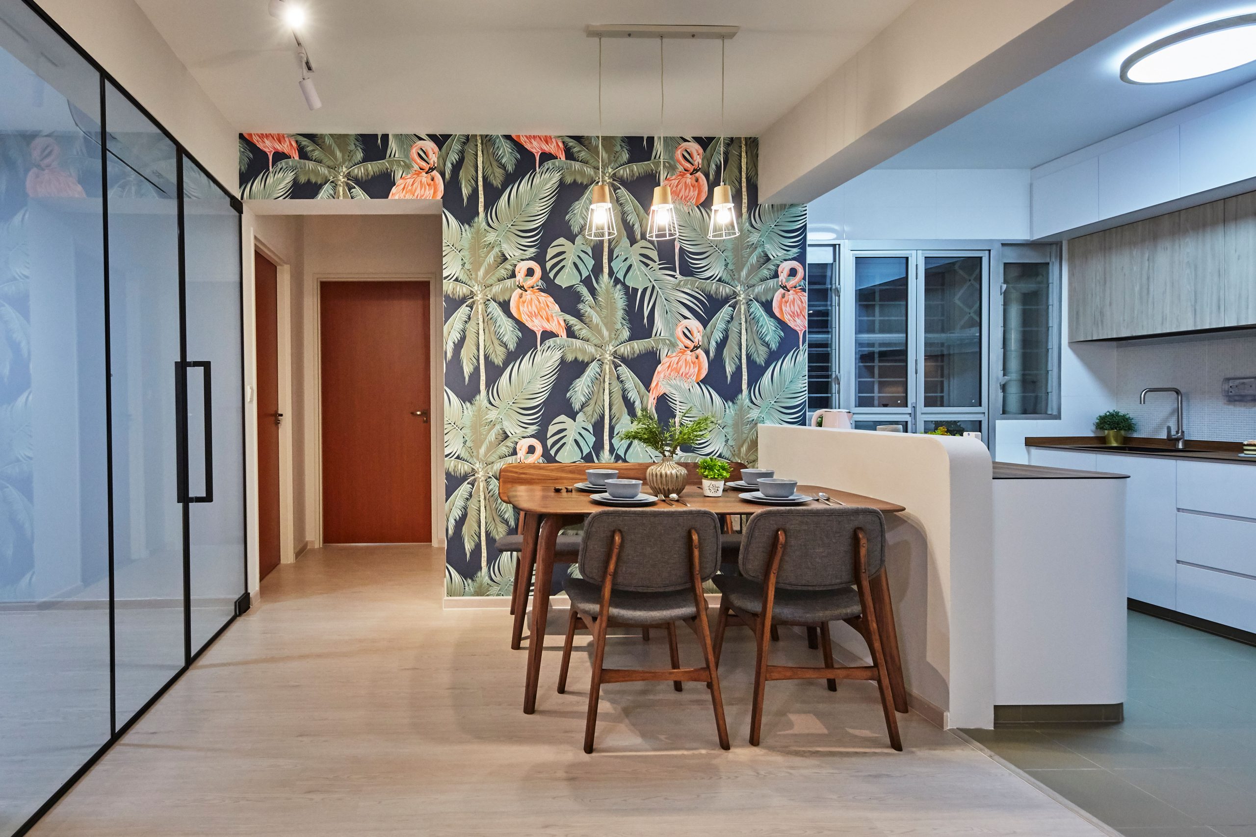 4RM HDB BTO住宅室内设计丨新加坡-14