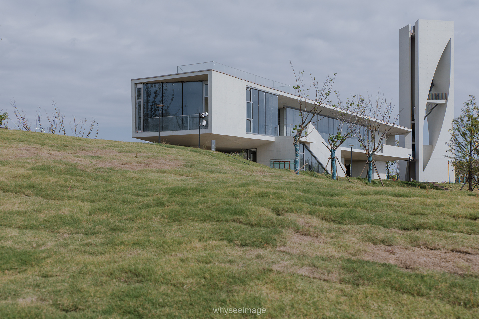 上海临港星空之境公园同观廊,旋星塔,羽旋桥丨中国上海丨上海中森止境设计工作室-21