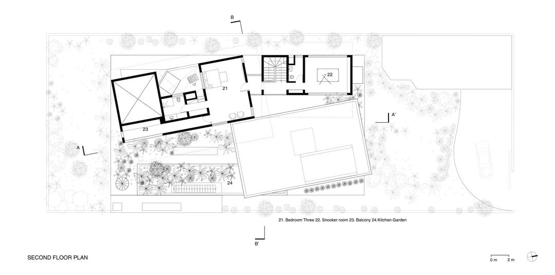 窄砖房丨印度特里凡得琅丨Srijit Srinivas  ARCHITECTS-82