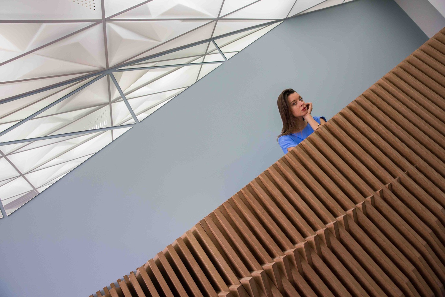 加州牙科办公室 | 隐藏的吊顶艺术-14