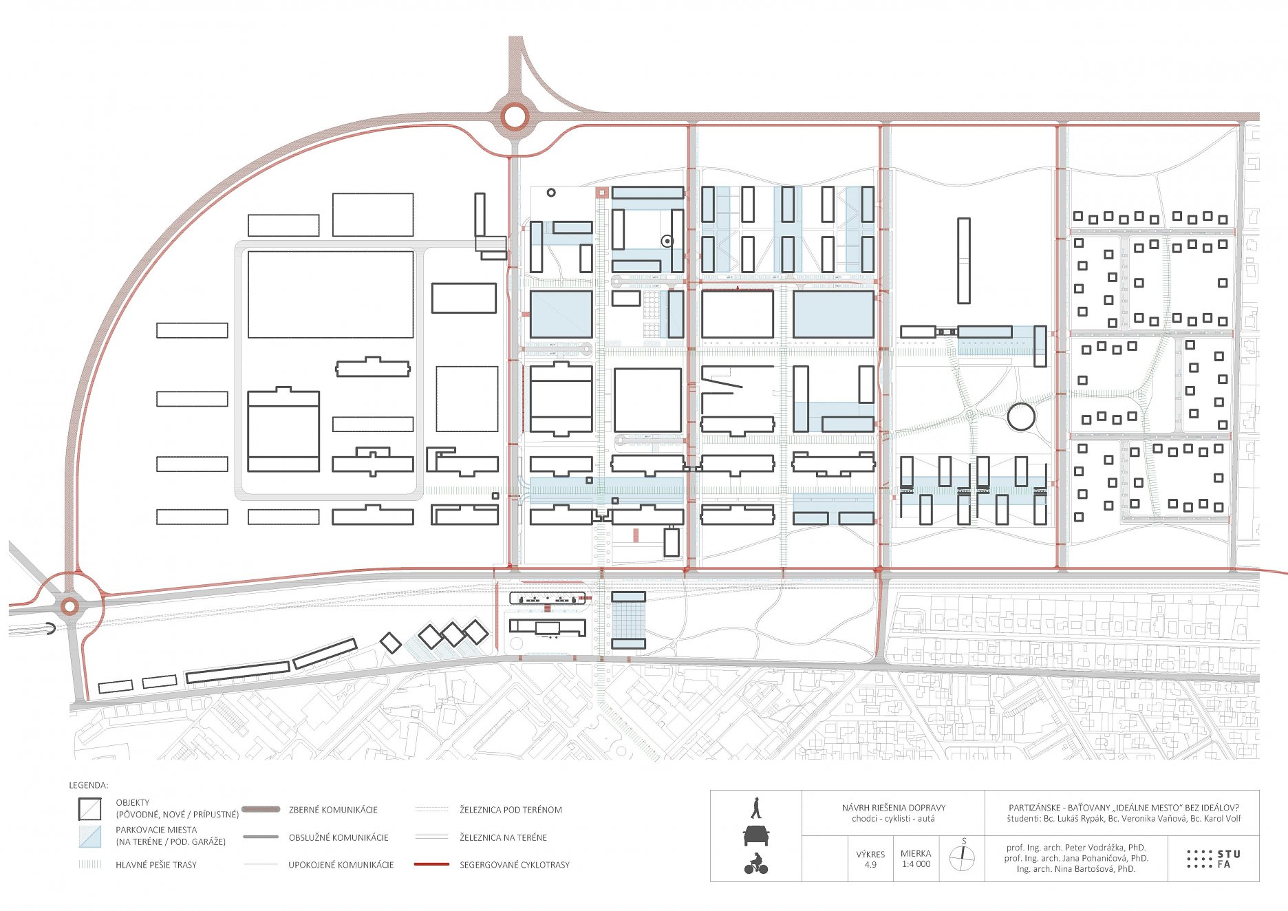 Partizánske  Baťovany工业区复兴设计方案丨斯洛伐克丨Bc. Lukáš Rypák等三人团队,与教授合作-61