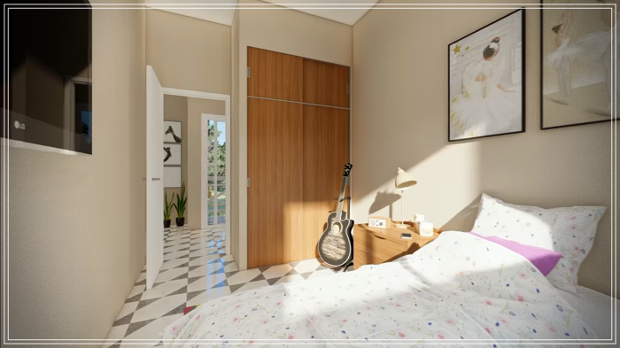 5×7米带3卧室房屋设计-31