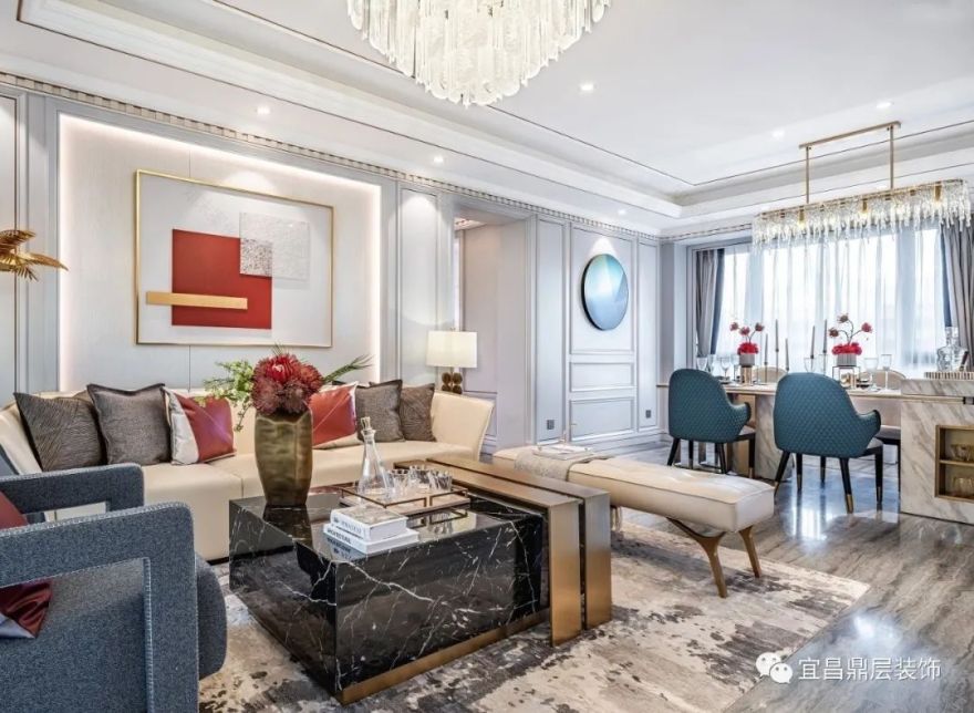 鼎层设计 | 都市新贵时尚家居的极致呈现-11