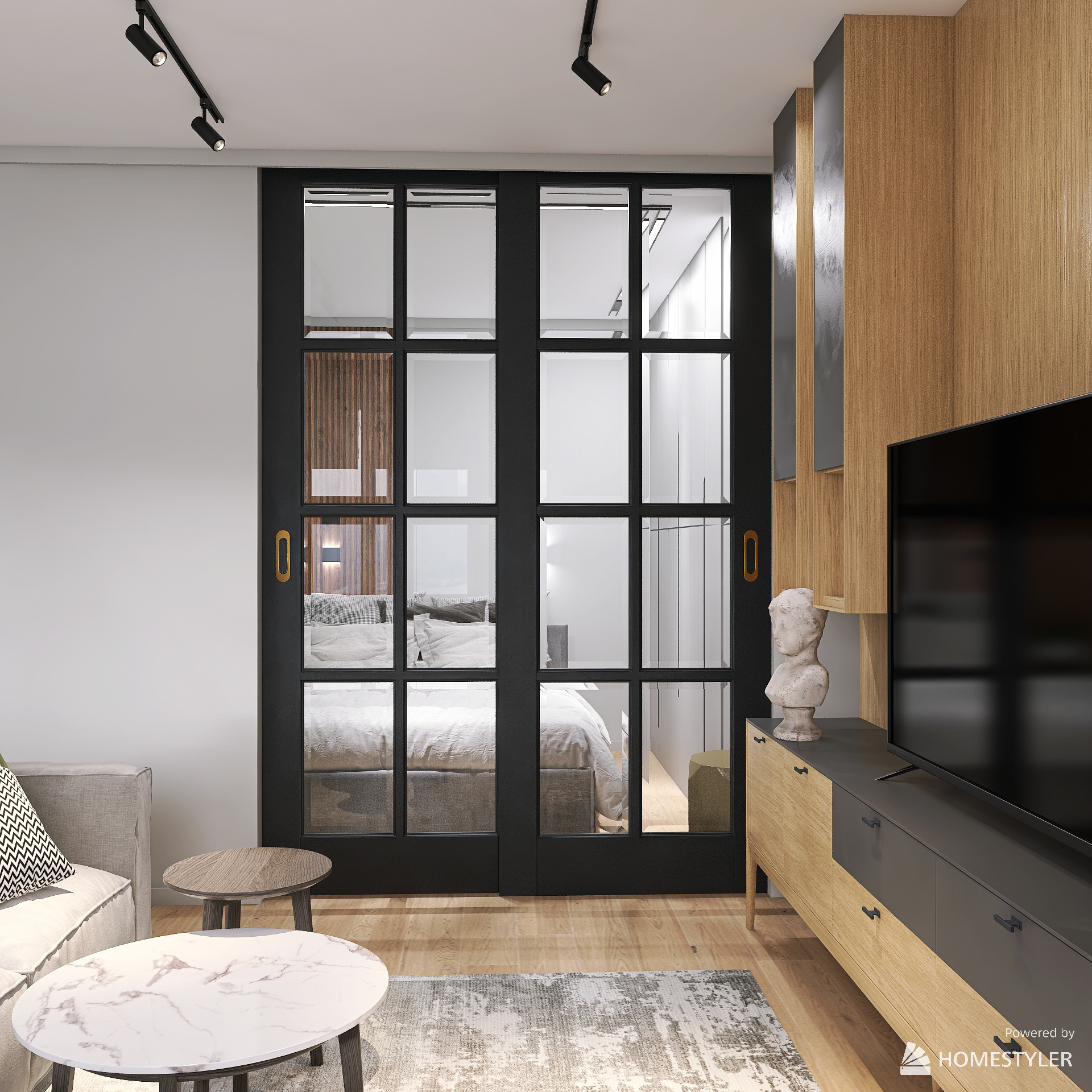 小一居室改造设计-7