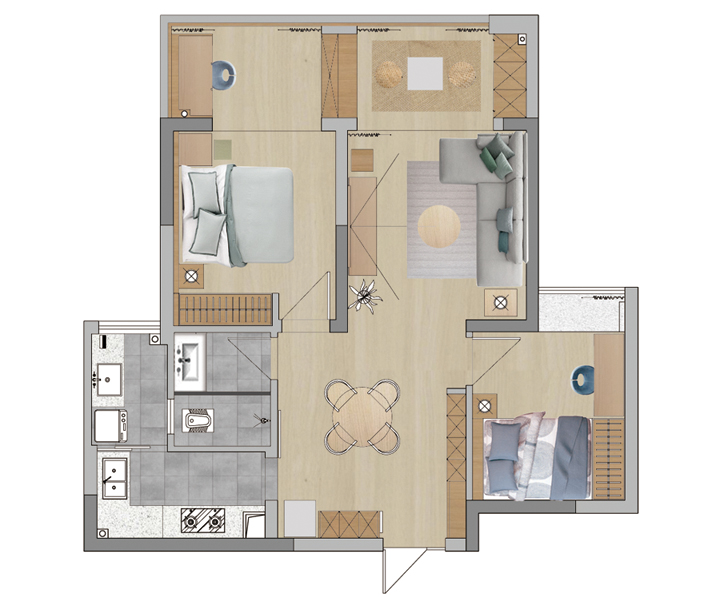 薇澜岸  张成室内设计工作室-37