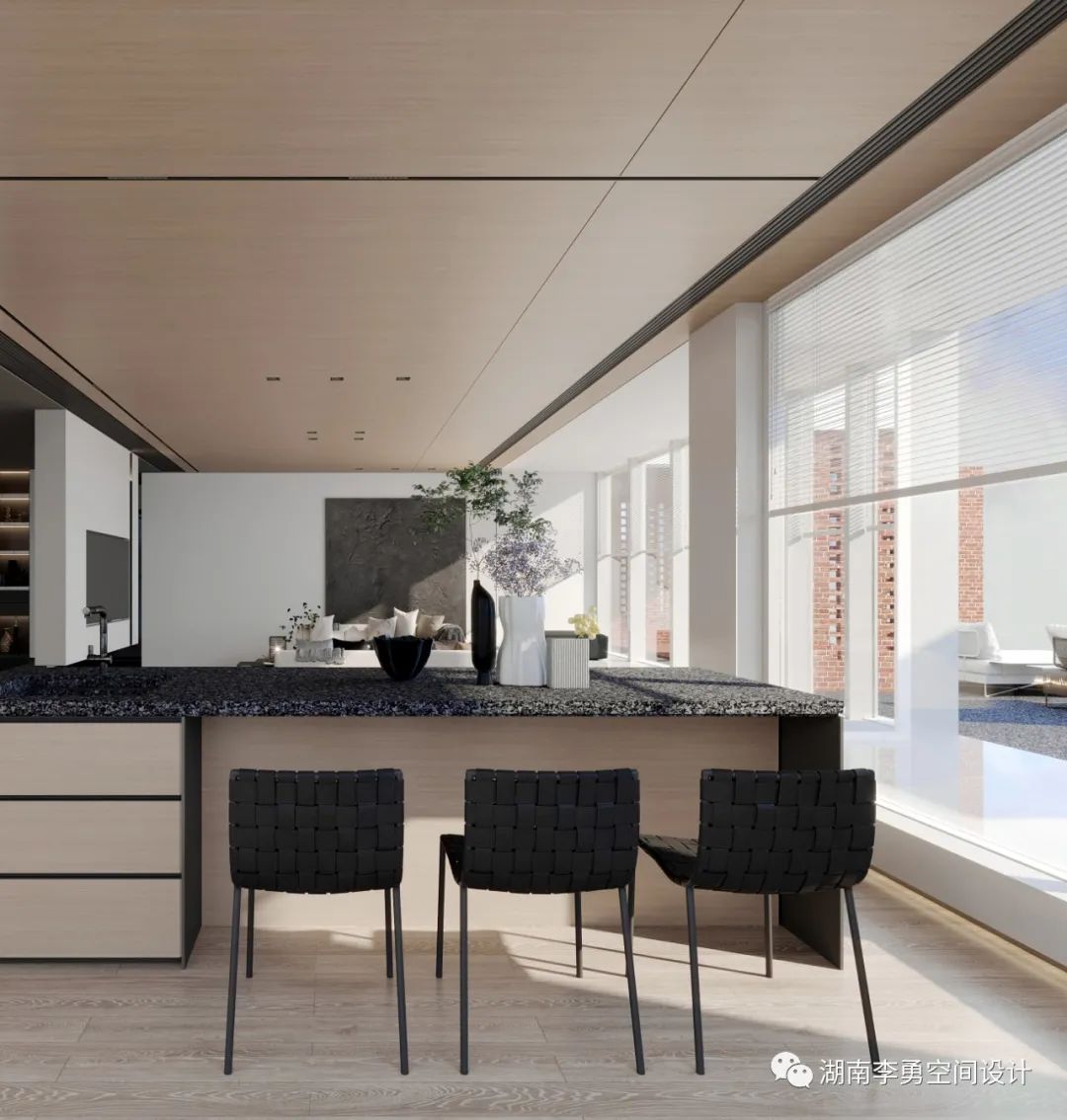 湖南吉首 300㎡私人别墅,自然光影塑造灵动空间-12