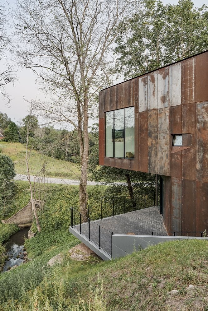 爱沙尼亚古堡中的现代朝圣者之家-22