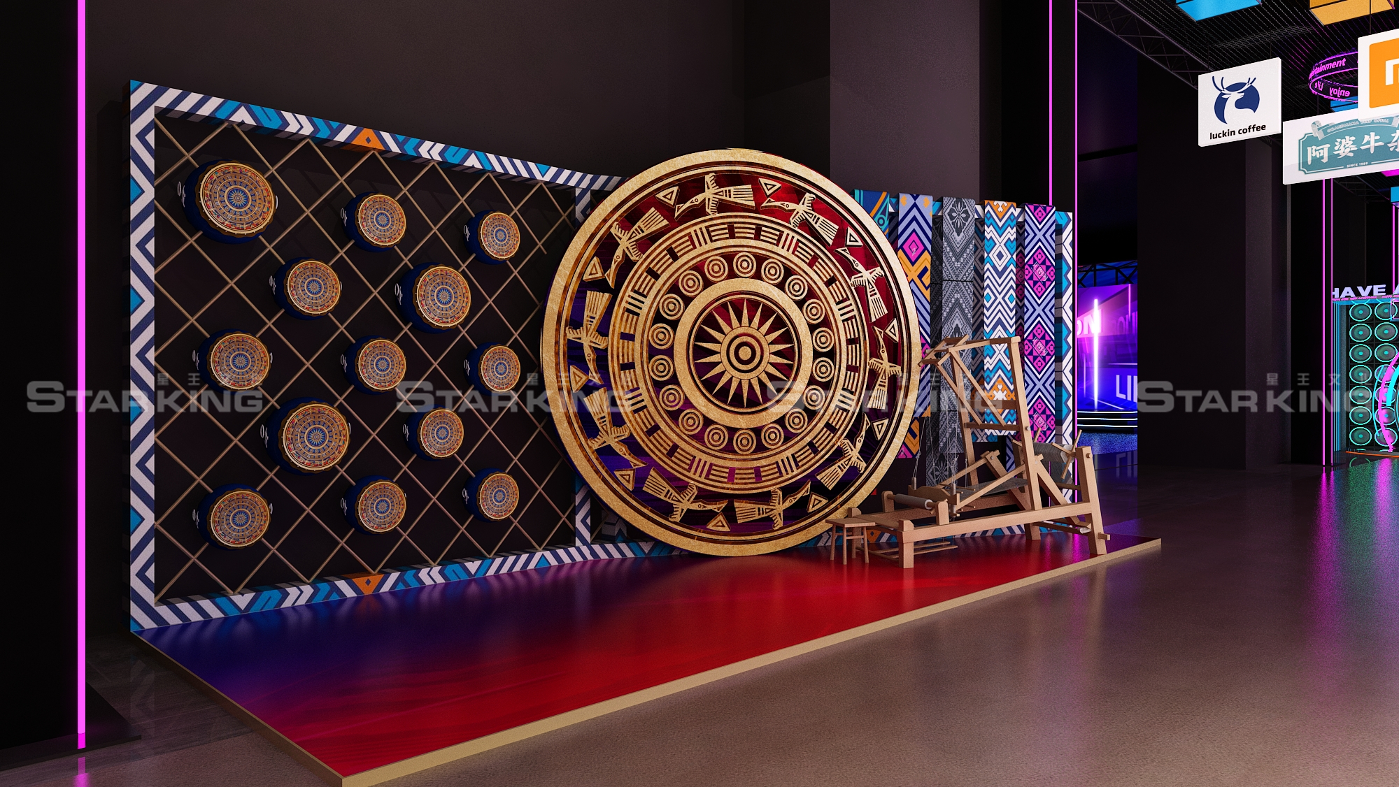 广西文化招商发布会【舞美设计，外场布置】-26