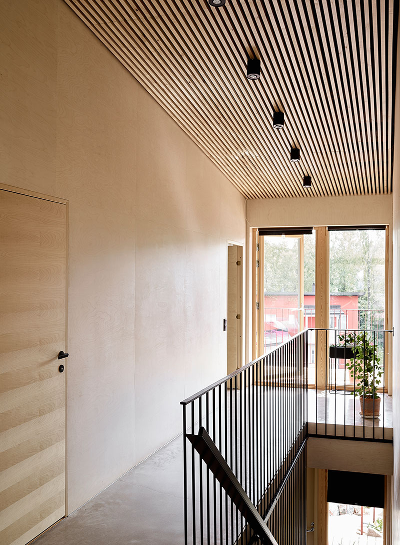 芬兰自然中的家庭别墅-8