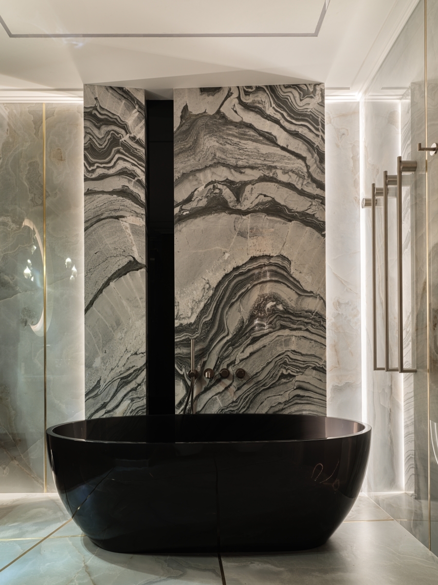 家庭奢华:适合家庭的公寓精美内饰设计-32