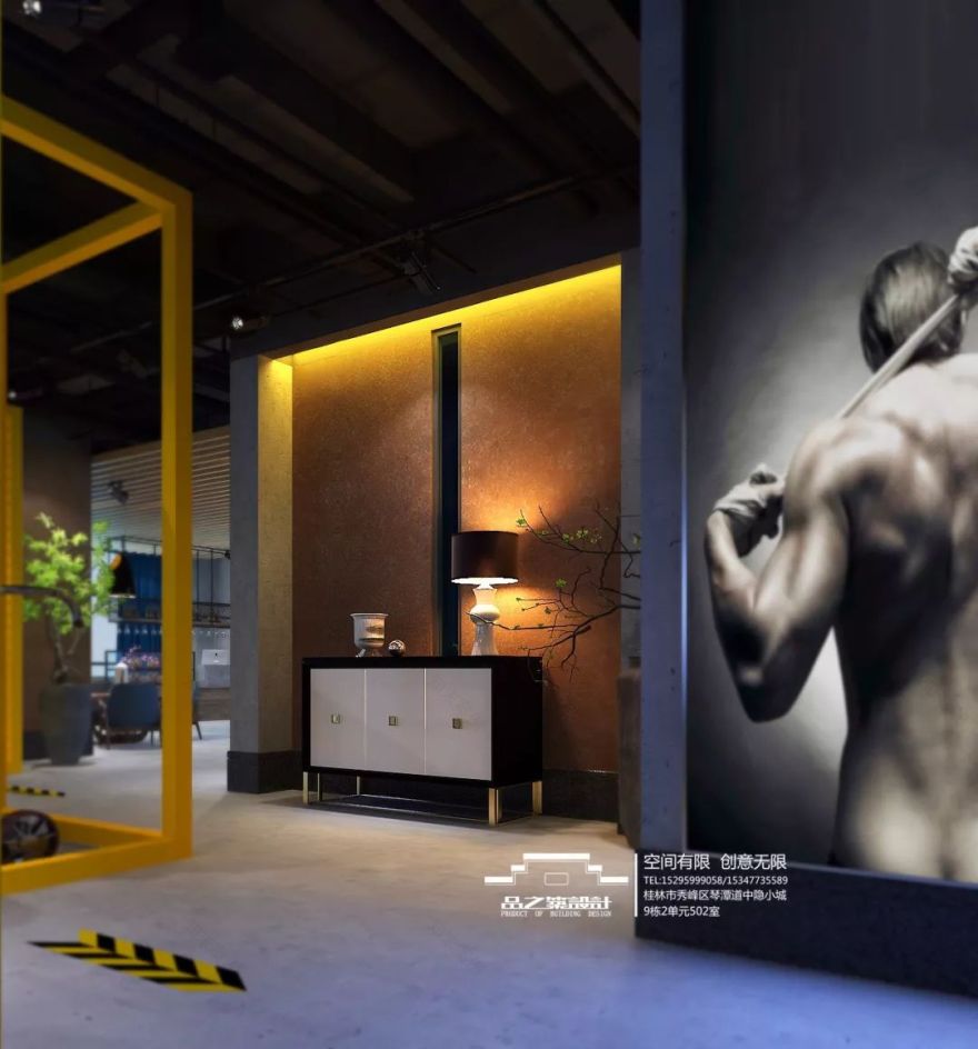 阿比克健身会所-- 哈弗店 | 现代工业风融入春意盎然-16